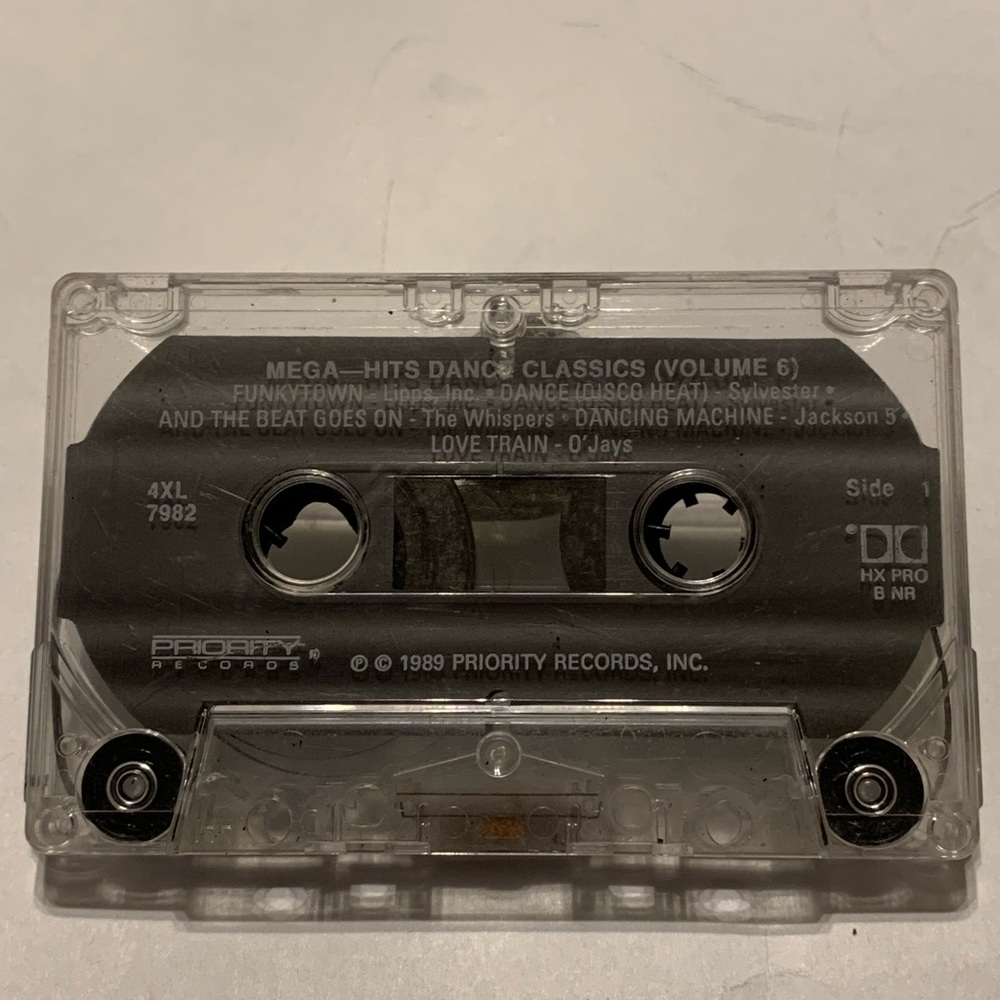 Mega Hits Dance Classics (Volume 6) Cassette Tape